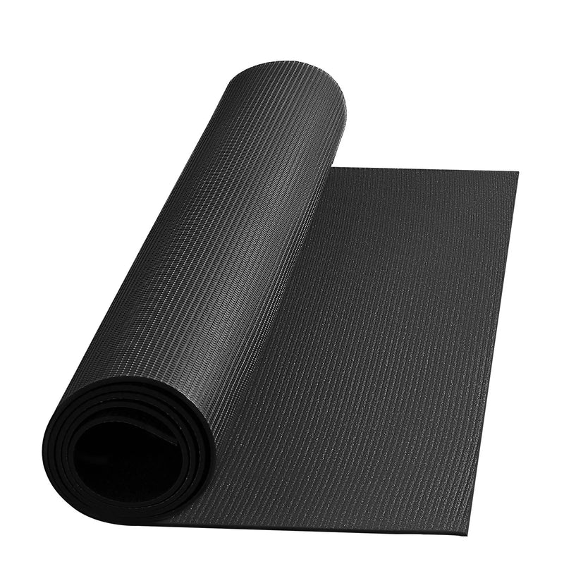 Vingrošanas paklājiņš – neslīdošs jogas paklājiņš trenažieru zālei, fitnesam, pilatēm un vingrinājumiem (2,4 × 1,5 m)