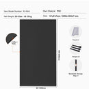 Vingrošanas paklājiņš - neslīdošs jogas paklājiņš trenažieru zālei, fitnesam, pilatēm un vingrinājumiem (3 × 1,8 m)