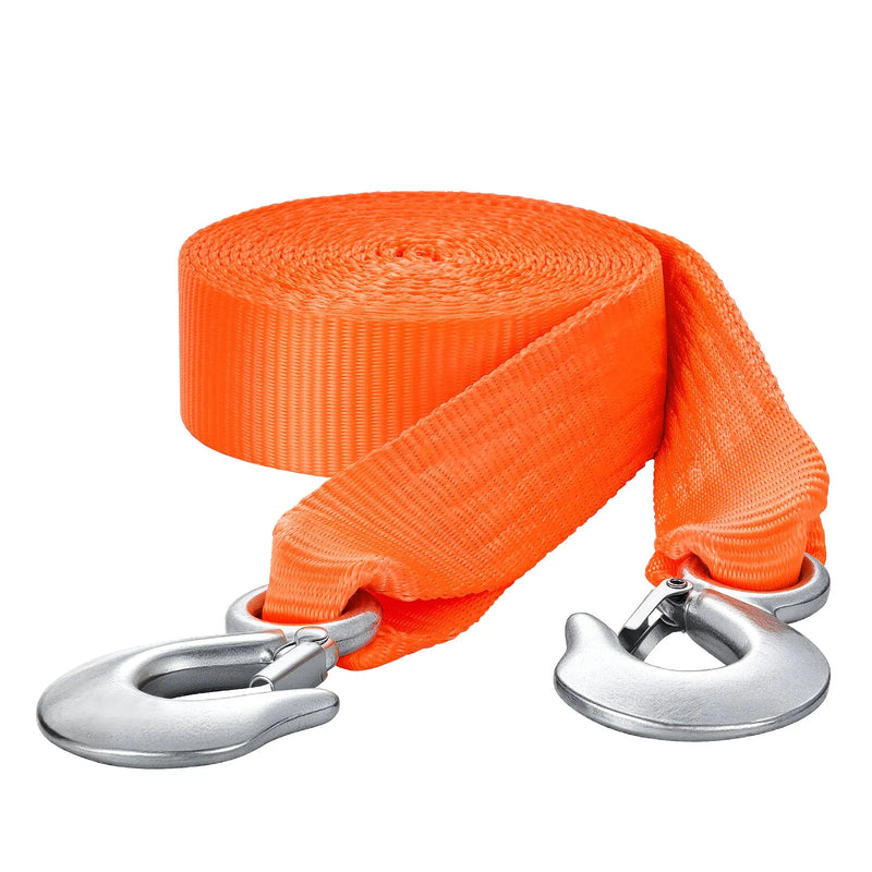 Vilkšanas troses siksna 7 711 kg 6,1 m ar 2 āķiem