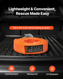 Vilkšanas troses siksna 7 711 kg 6,1 m ar 2 āķiem