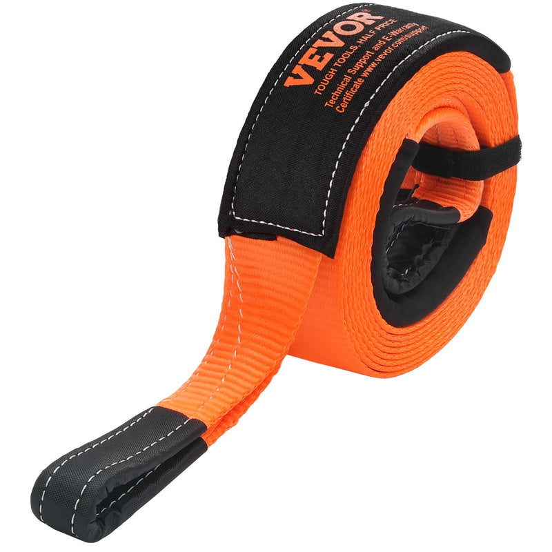 Automašīnas vilkšanas siksna 16 329 kg 6,1 m ārkārtas smagajiem darbiem