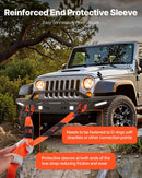 Automašīnas vilkšanas siksna 16 329 kg 2,44 m ārkārtas smagajiem darbiem