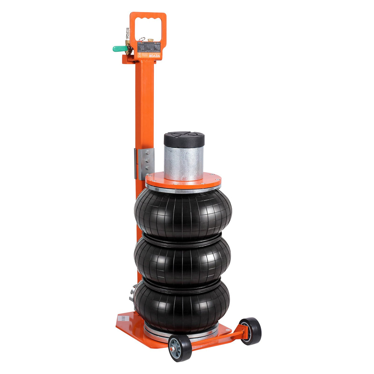 VEVOR Pneumatic Jack, 3 Tonnes, with Raised Column, Suitable for Light Vehicles