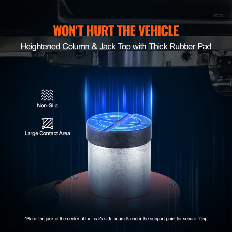 VEVOR пневматический домкрат, 3 тонны, ар пааугстинату колону, паймеротс виеглаям автомашина