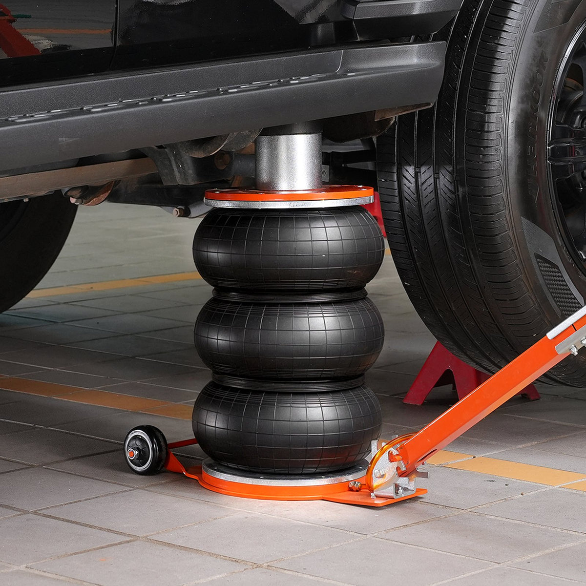 VEVOR Pneumatic Jack, 5 Tonnes / 5000 kg, with Raised Column, Suitable for Light Vehicles