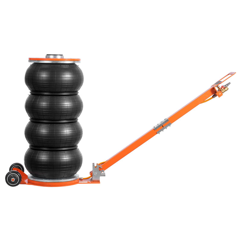 VEVOR pneimatiskais domkrats, 6 tonnas / 6000 kg, ar paaugstinātu kolonnu, piemērots vieglajām automašīnām