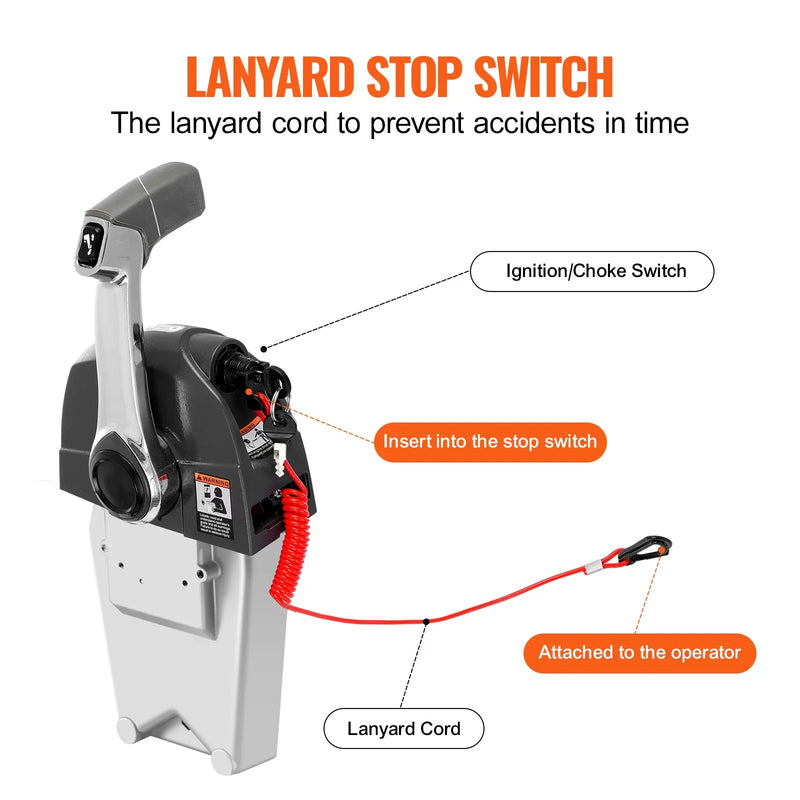 Augšpusē stiprināms tālvadības gāzes rokturis Evinrude/Johnson piekarināmajam motoram          Jautāt ChatGPT