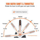 Ārējā dzinēja akseleratora tālvadības bloks ar augšējo montāžu Yamaha 4-taktu dzinējiem