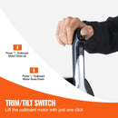 Ārējā dzinēja akseleratora tālvadības bloks ar augšējo montāžu Yamaha 4-taktu dzinējiem