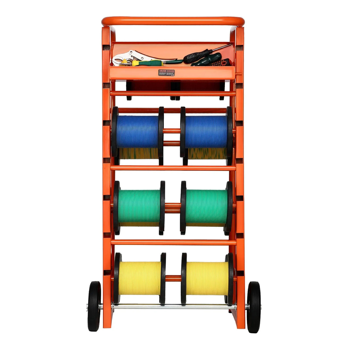 Cable Reel Stand with 11 Bars — Cable Holder for Industrial and Electrical Retail Use