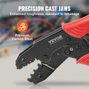 Spailēšanas knaibles AWG0,34–6 mm² ar komplektu: vadu noņēmējs, cimdi, 210 siltuma saraušanās caurulītes