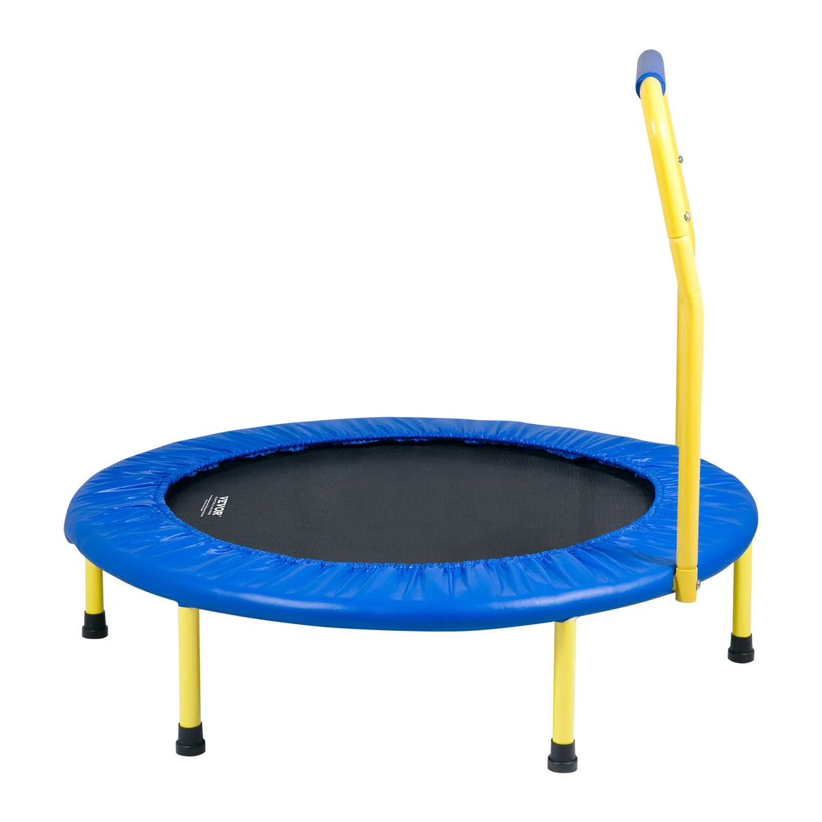VEVOR Foldable Kids Trampoline with Foam Handle, 91.4 cm, Indoor and Outdoor