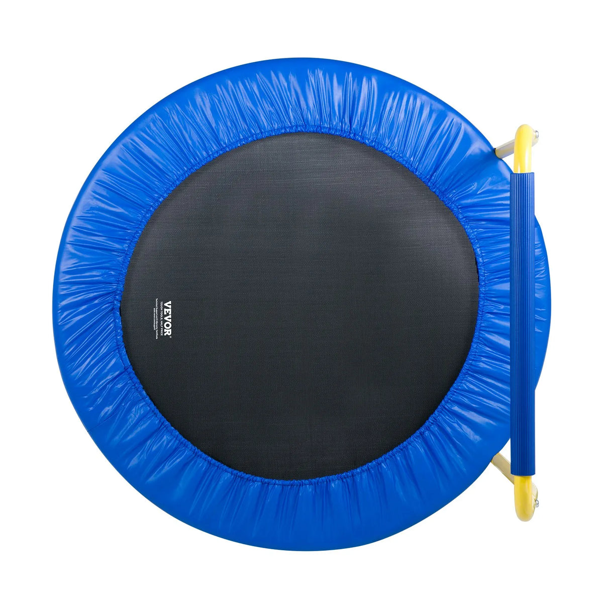 VEVOR Foldable Kids Trampoline with Foam Handle, 91.4 cm, Indoor and Outdoor