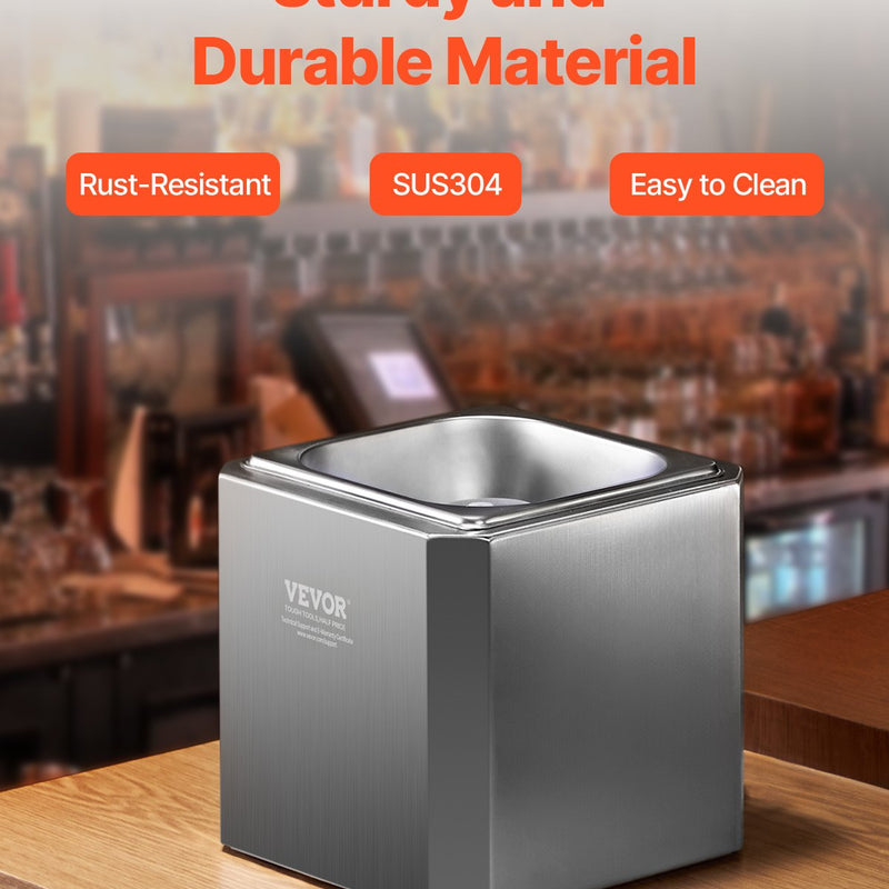 VEVOR komerciālais stikla saldētājs, CO2 alus glāžu dzesētājs, ātrās saldēšanas mašīna
