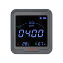 VEVOR oglekļa dioksīda (CO₂) monitors ar temperatūras un mitruma displeju, CO₂ kontrolieris ar 4,57 m NDIR sensora kabeli, pārnēsājams CO₂ sensors lietošanai pie gultas, mājās, birojā un automašīnā