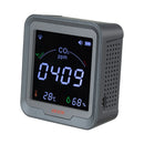 VEVOR oglekļa dioksīda (CO₂) monitors ar temperatūras un mitruma displeju, CO₂ kontrolieris ar 4,57 m NDIR sensora kabeli, CO₂ sensors lietošanai ārā, mājās, birojā, automašīnā un sienas montāžai