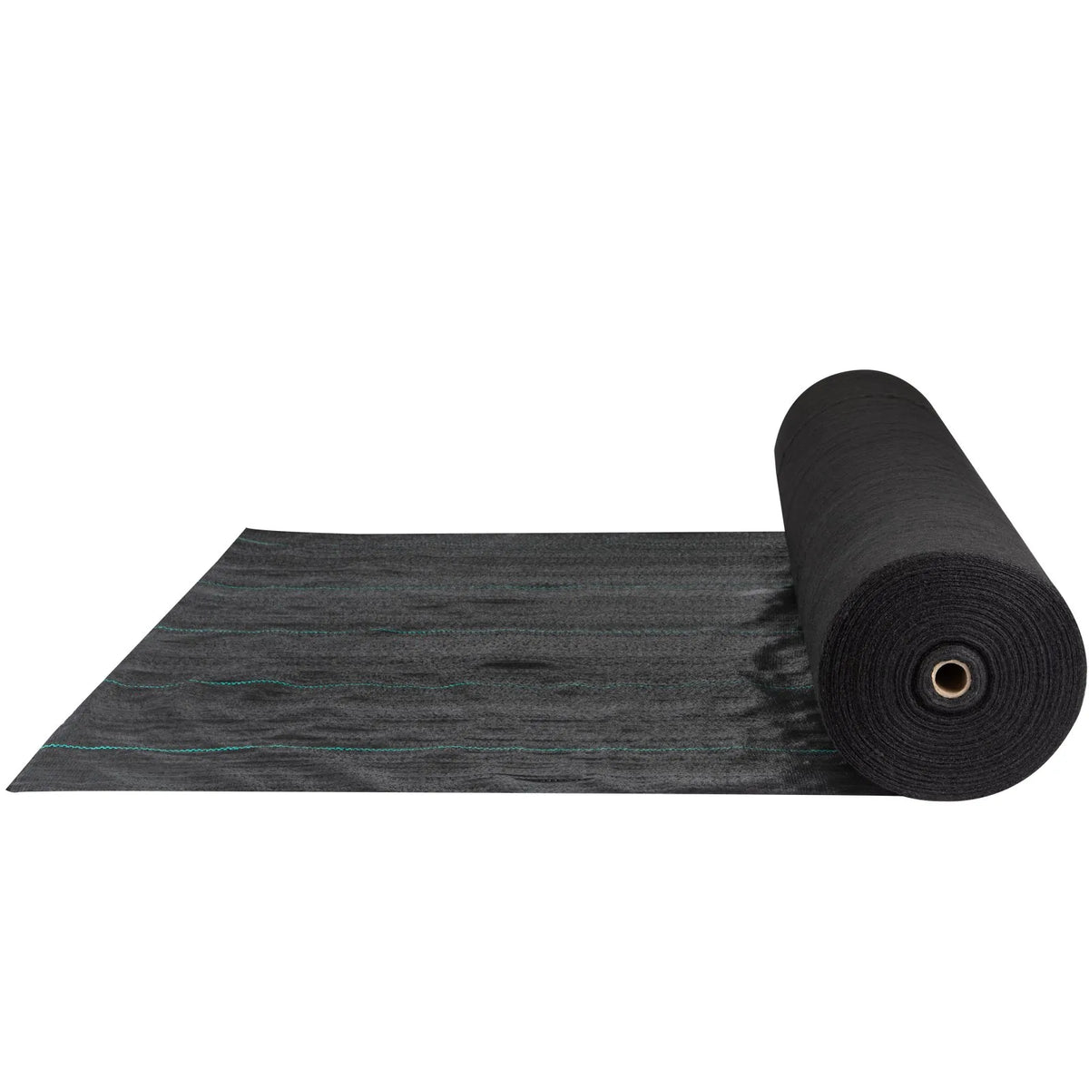 VEVOR Nezāļu ierobežošanas ainavu audums 0,91 x 91,4 m, 197 g/m² pastiprināts austs ģeotekstils dārzam un terasei, melns - ZEMLETES.LV