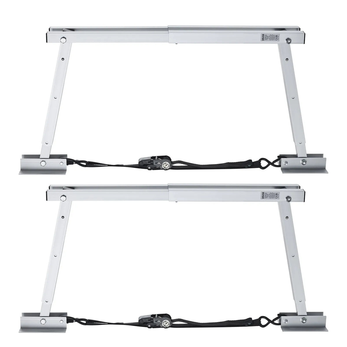 VEVOR universaalne matkaauto stabilisaator haagiste ja matkaautode jaoks, kokkupandav matkaauto kaitseraua stabilisaator reguleeritava kõrgusega 30,5–71,1 cm, vähendab matkaauto kõikumist, 2 tk.