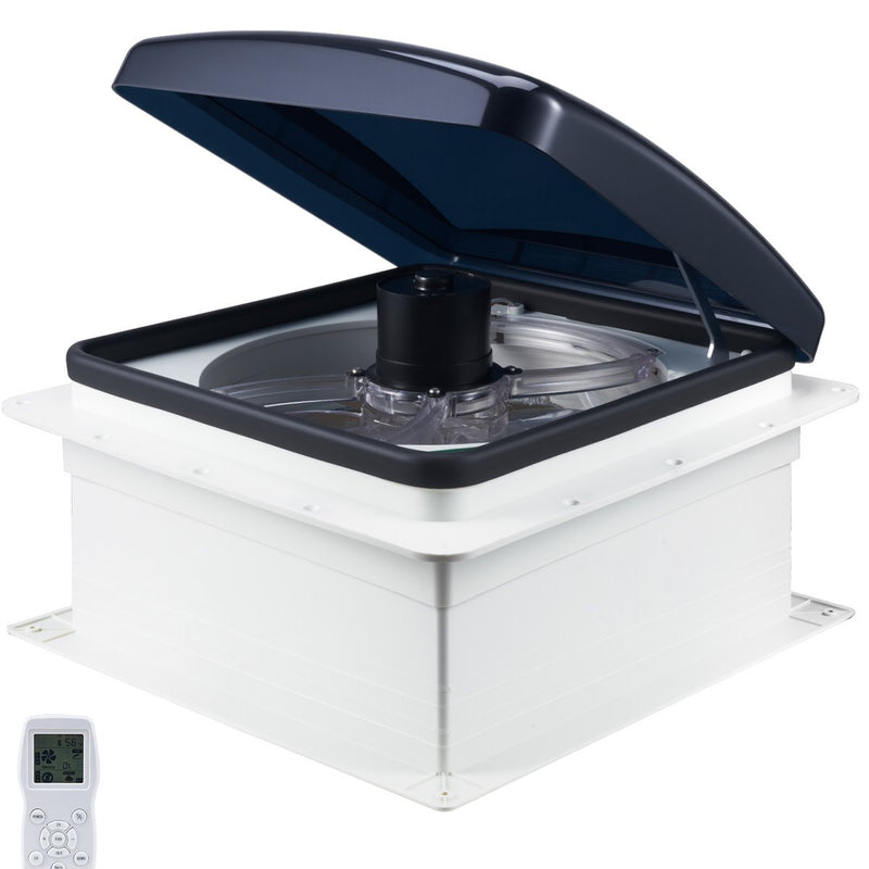 VEVOR 35 cm RV jumta ventilators ar 10 ātrumiem, reverso motoru un tālvadības pulti