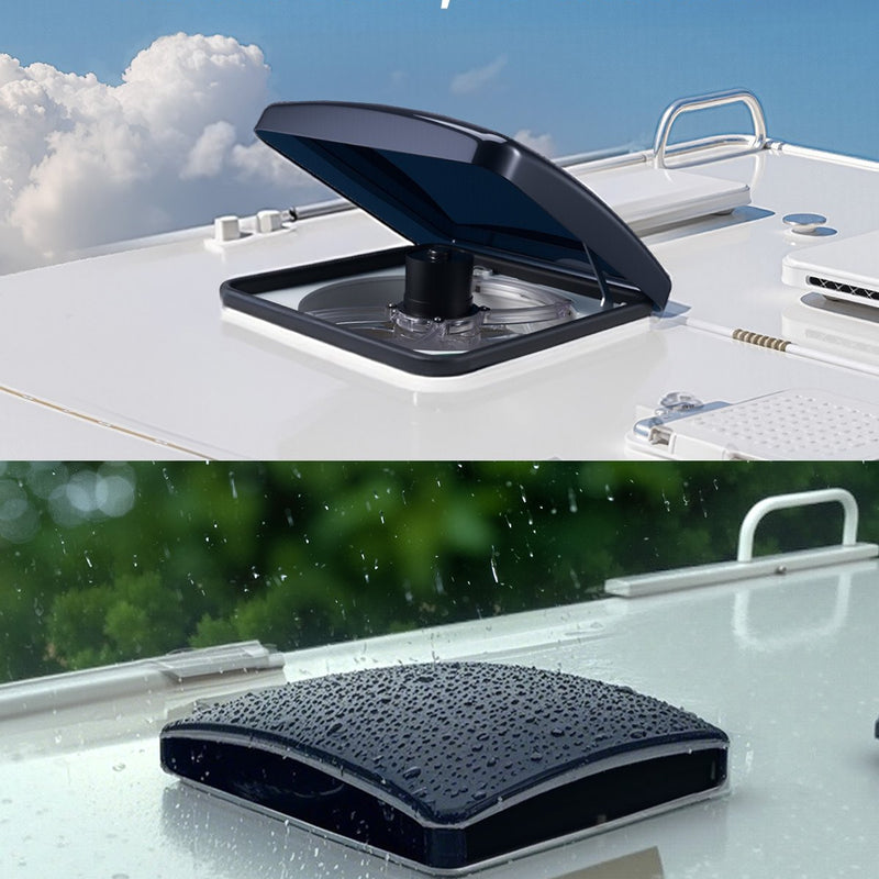 VEVOR 35 cm RV jumta ventilators ar 10 ātrumiem, reverso motoru un tālvadības pulti