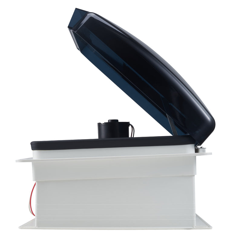 VEVOR 35,6 cm reversējamais RV jumta ventilators ar lietus pārsegu un elektriski paceļamu vāku