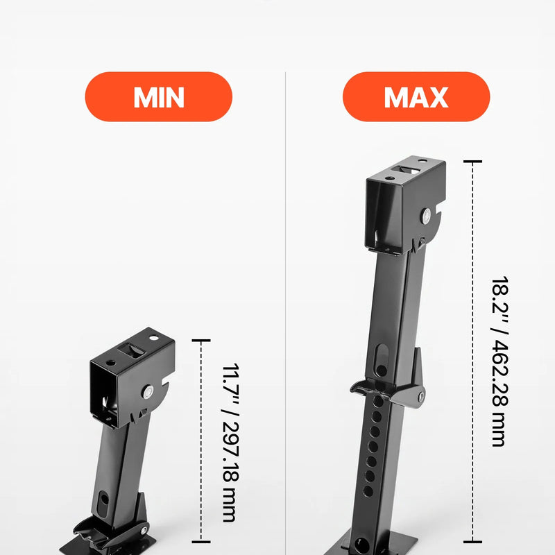 VEVOR телескопический стабилизатор домкратов, 2 габ., телескопические нолоки пьекабес стабилизатор домкратов кемперу пьекабем, кравнесиба 453,59 кг катрам, регуляторы аугстумов 297,18-462,28 мм