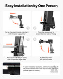VEVOR телескопический стабилизатор домкратов, 2 габ., телескопические нолоки пьекабес стабилизатор домкратов кемперу пьекабем, кравнесиба 453,59 кг катрам, регуляторы аугстумов 297,18-462,28 мм