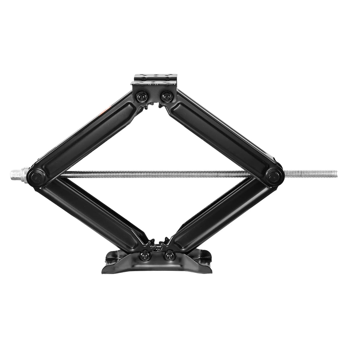 VEVOR RV Levelling Jacks 2268 kg 10.2–59.4 cm RV Stabiliser and Levelling Jacks Set 4 pcs Heavy-Duty Stabiliser Jacks with Crank Handle Tops and Bubble Levels Warp-Resistant