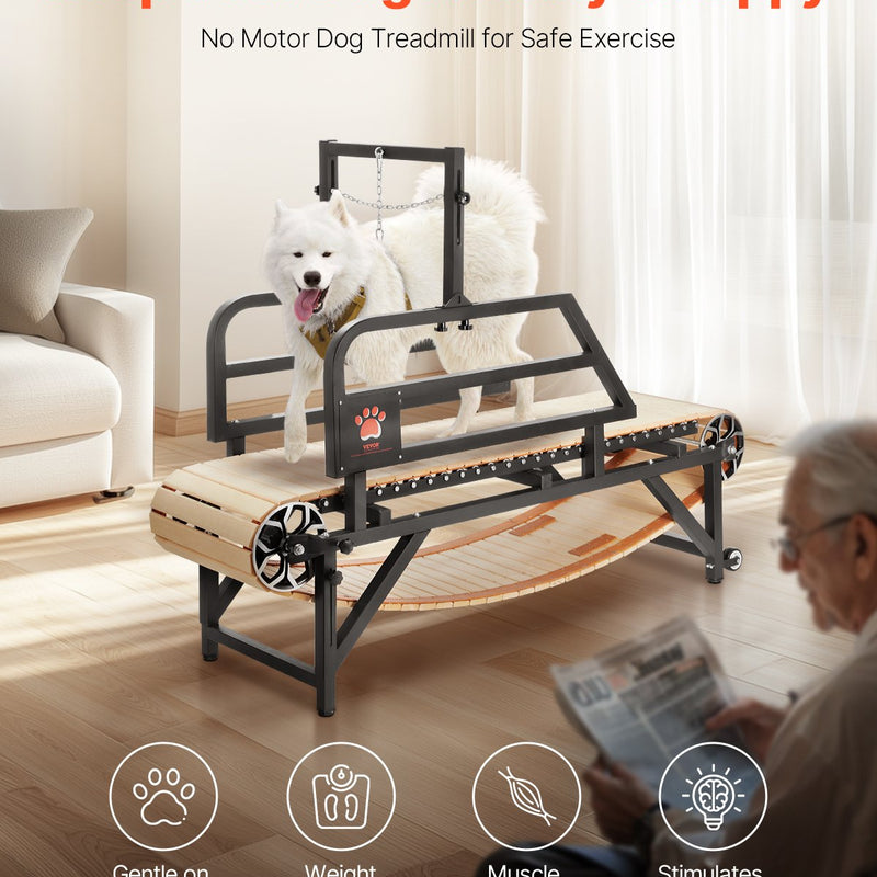 VEVOR suņu skrejceļš lieliem suņiem līdz 100 kg – drošs un efektīvs treniņš mājas apstākļos