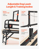 VEVOR suņu skrejceļš lieliem suņiem līdz 100 kg – drošs un efektīvs treniņš mājas apstākļos