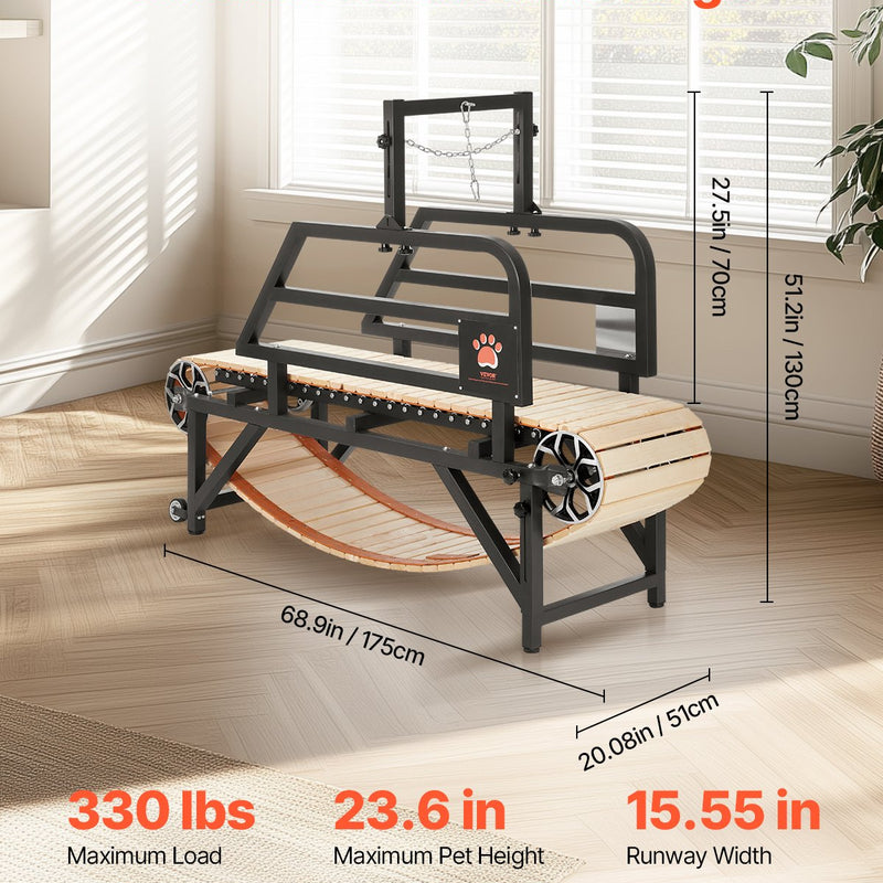 Suņu skrejceļš vidēja izmēra suņiem līdz 100 kg – Iekštelpu trenažieris mājdzīvniekiem