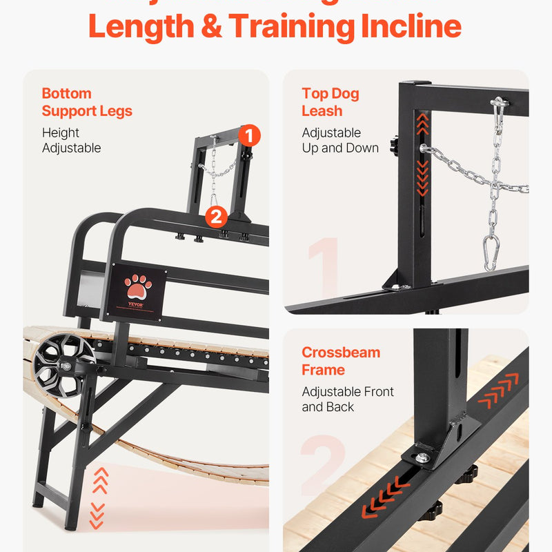 Suņu skrejceļš vidēja izmēra suņiem līdz 100 kg – Iekštelpu trenažieris mājdzīvniekiem