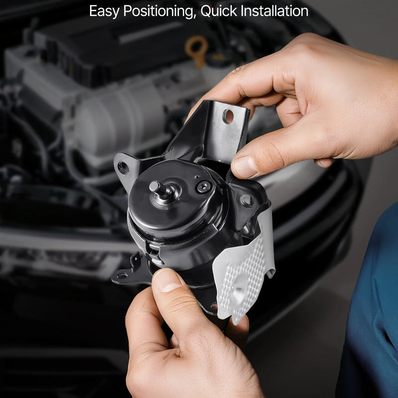 VEVOR dzinēja motora balsta nomaiņa, priekšējais kreisais dzinēja balsts, saderīgs ar Chevrolet Silverado 1500 2014–2018, 5,3 l V8, pastiprinātas konstrukcijas alumīnija balsts, melnā krāsā