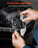 VEVOR dzinēja motora balsta nomaiņa, priekšējais kreisais dzinēja balsts, saderīgs ar Chevrolet Silverado 1500 2014–2018, 5,3 l V8, pastiprinātas konstrukcijas alumīnija balsts, melnā krāsā