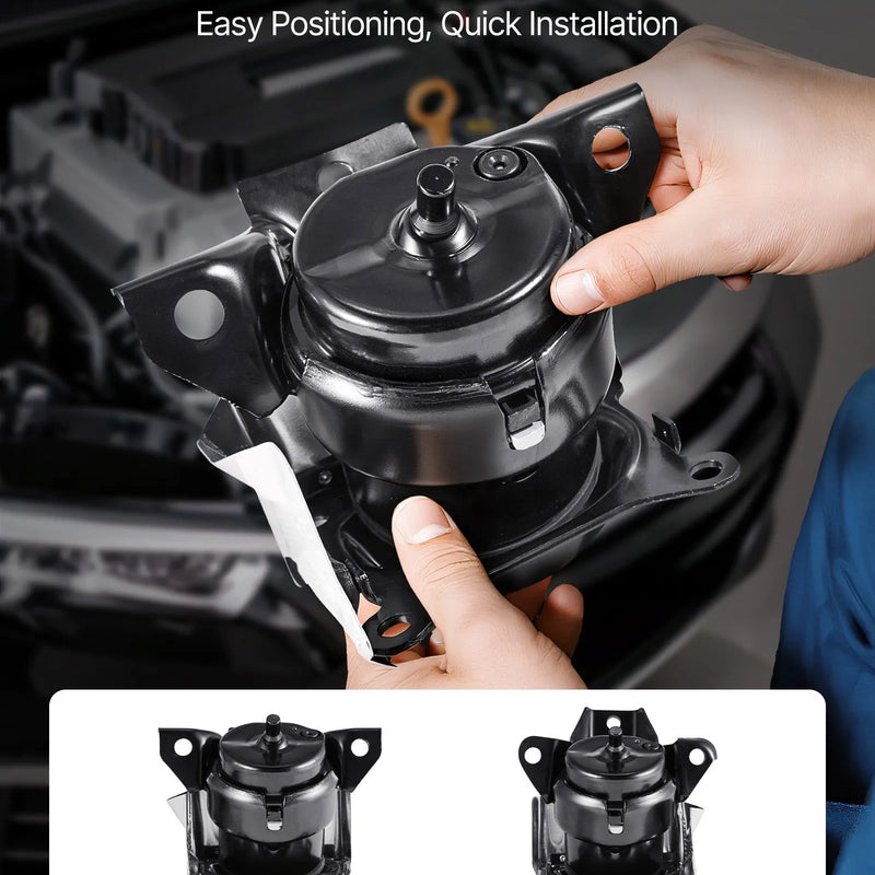 VEVOR dzinēja motora balstu nomaiņas komplekts, 2 gab., priekšējais kreisais un labais balsts, saderīgs ar Chevrolet Silverado 1500 2014–2018, 5,3 l V8, OE 84175582 un 84175583 nomaiņa