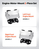 VEVOR dzinēja motora balstu nomaiņas komplekts, 2 gab., saderīgs ar Chevrolet Silverado 1500 2007–2013, 5.3L V8, priekšējie kreisais un labais balsts, OE A5365 nomaiņa