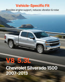 VEVOR dzinēja motora balstu nomaiņas komplekts, 2 gab., saderīgs ar Chevrolet Silverado 1500 2007–2013, 5.3L V8, priekšējie kreisais un labais balsts, OE A5365 nomaiņa