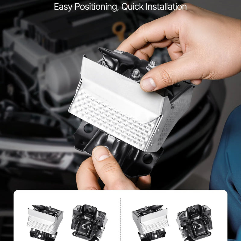 VEVOR dzinēja motora balstu nomaiņas komplekts, 2 gab., saderīgs ar Chevrolet Silverado 1500 2007–2013, 5.3L V8, priekšējie kreisais un labais balsts, OE A5365 nomaiņa