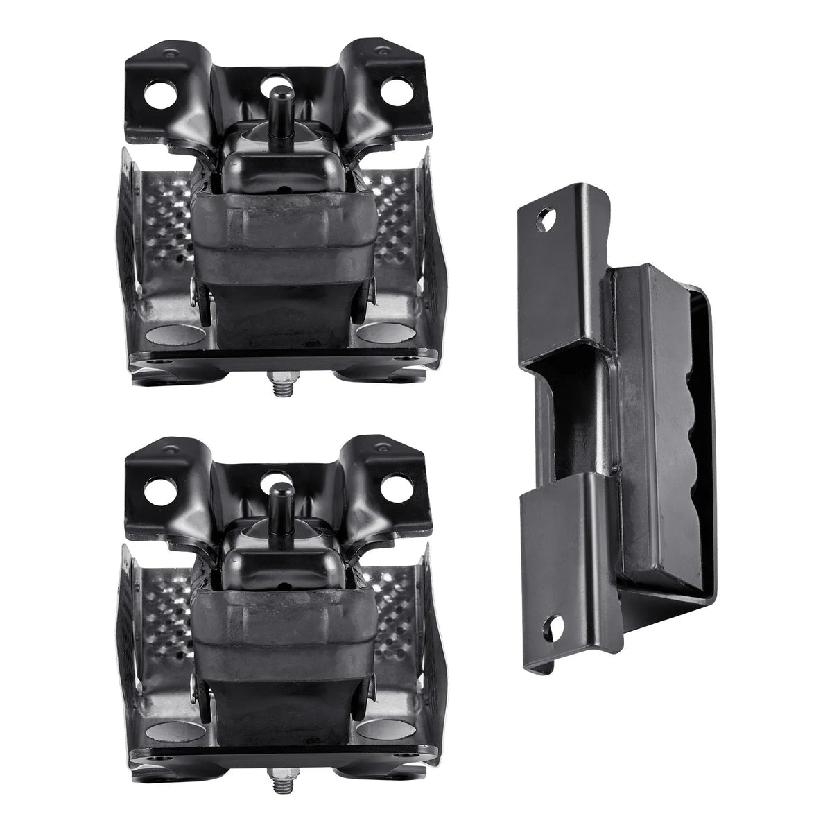 VEVOR Engine and Transmission Mount Kit, 3 Pieces, Compatible with 2007-2013 Chevrolet Silverado 1500 5.3L V8, OE Replacement A5365, A5365, A2638, Provides Safe and Stable Support