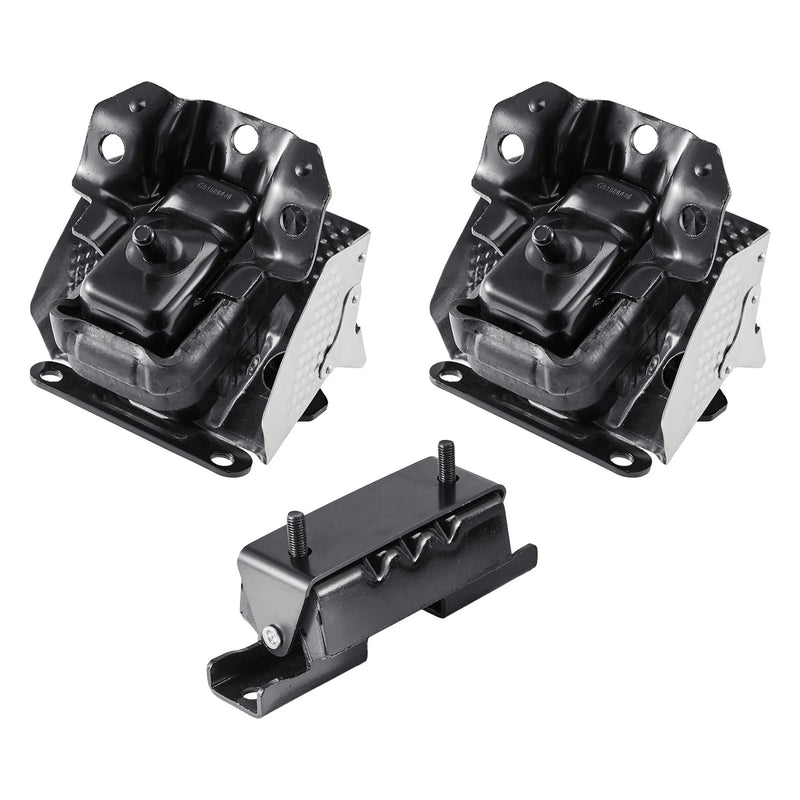 VEVOR dzinēja un transmisijas balstu komplekts, 3 gab., saderīgs ar 2007–2013 Chevrolet Silverado 1500 5.3L V8, OE nomaiņa A5365, A5365, A2638, nodrošina drošu un stabilu balstu.