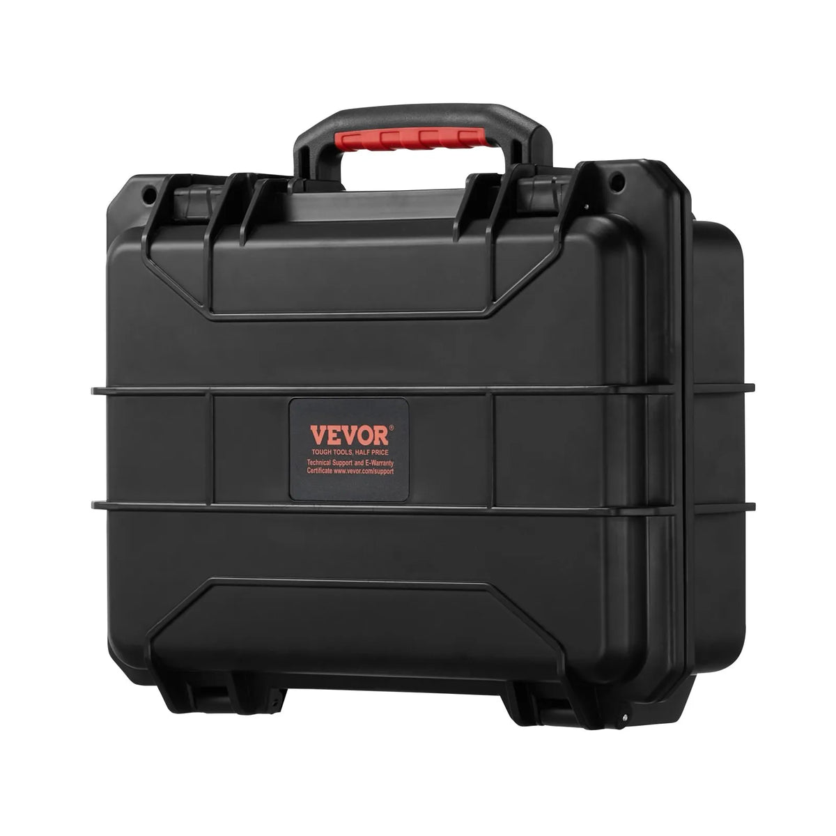 Durable Hard Protective Case with Foam Insert and Retractable Handle, IP67 Waterproof, 40 × 32 × 16.6 cm