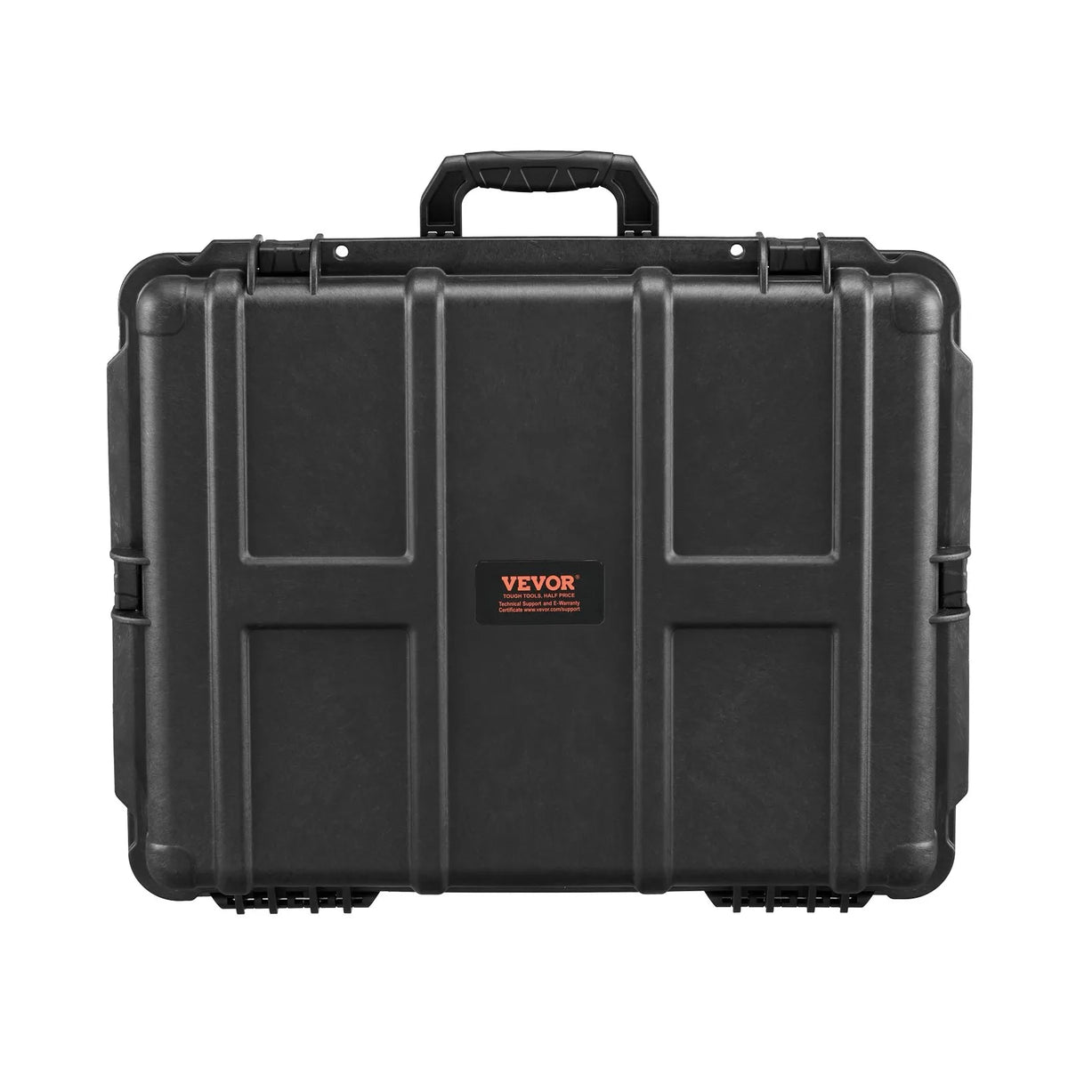 Durable Hard Protective Case with Foam Insert and Retractable Handle, IP67 Waterproof, 56.1 × 37 × 26 cm