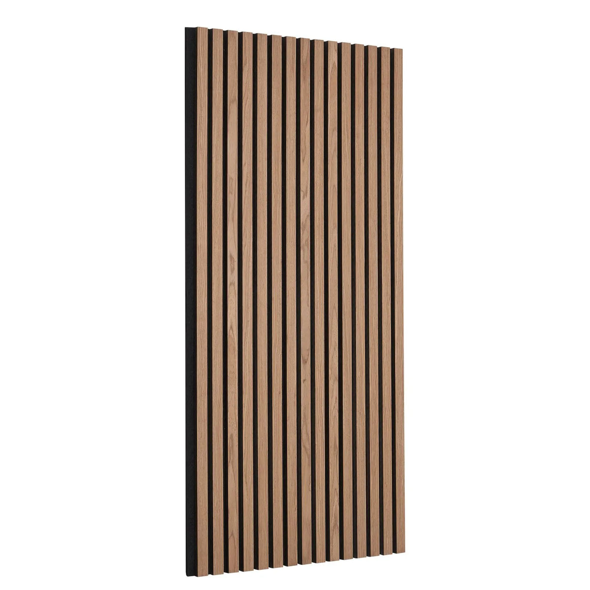 VEVOR Wood Slat Acoustic Panels, 600 × 1200 mm, MDF Accent Wood Wall Panels for Modern Interior, Artificial Wood Wall Panels for Stylish Décor and Noise Reduction, Walnut Colour