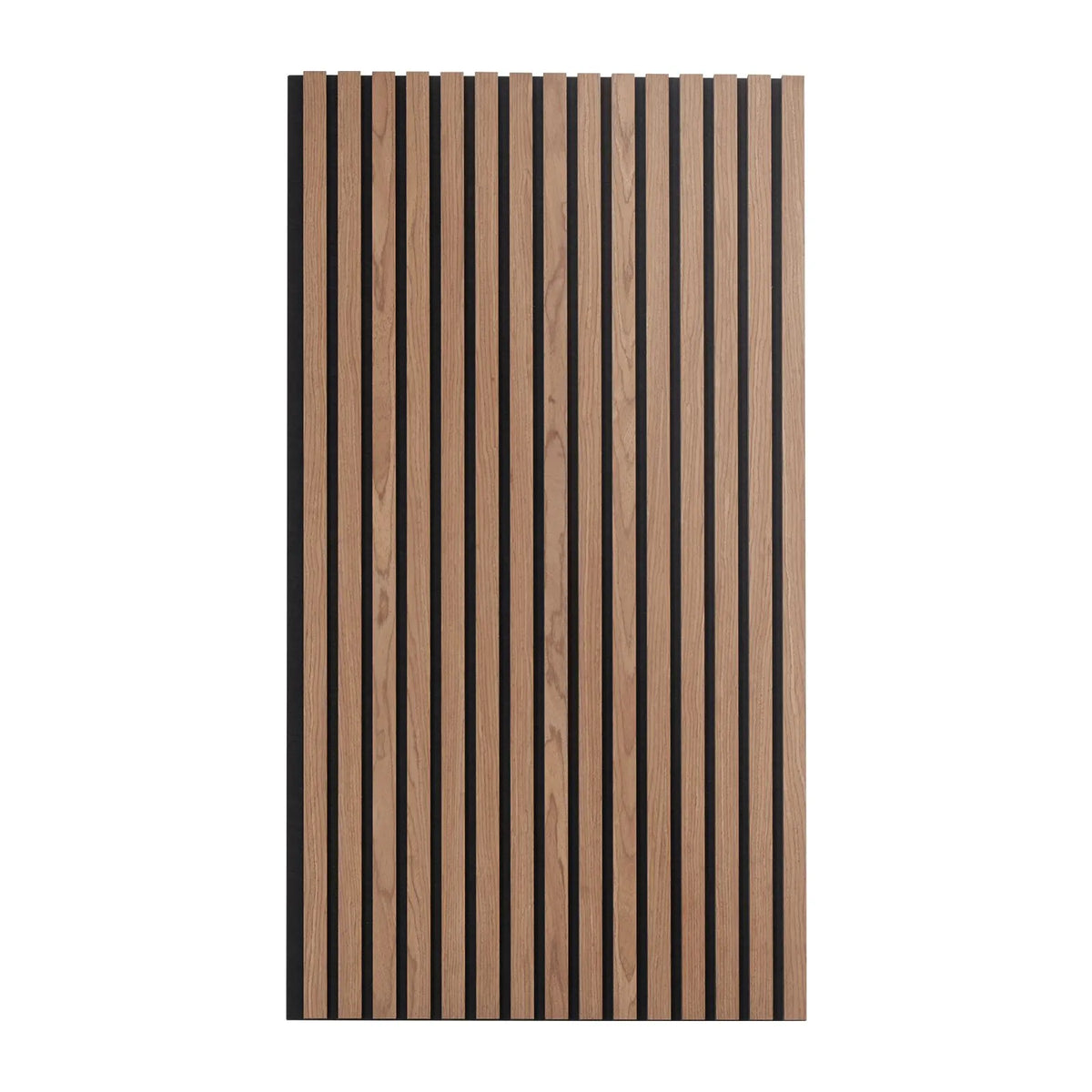 VEVOR Wood Slat Acoustic Panels, 600 × 1200 mm, MDF Accent Wood Wall Panels for Modern Interior, Artificial Wood Wall Panels for Stylish Décor and Noise Reduction, Walnut Colour