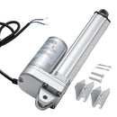 VEVOR 12 V lineārais aktuators 15,2 cm IP65 ūdensizturīgs lineārais aktuators 3000 N 5 mm/s ar montāžas kronšteiniem saules izsekošanas sistēmām industriālajām iekārtām un durvju atvērējiem