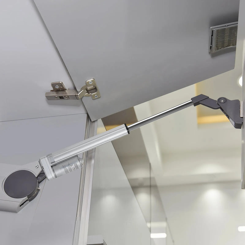 VEVOR 12 V lineārais aktuators 15,2 cm IP65 ūdensizturīgs lineārais aktuators 3000 N 5 mm/s ar montāžas kronšteiniem saules izsekošanas sistēmām industriālajām iekārtām un durvju atvērējiem