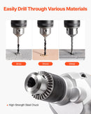 VEVOR urbjmaisītājs, 15,89 mm vadu elektriskais urbjmaisītāja komplekts, 0–850 apgr./min, 3,2 A maisīšanas urbjmašīna, maisīšanas iekārta ar D veida rokturi urbšanai un maisīšanai, rokas cementa maisītājs barībai, krāsai un cementam