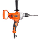 VEVOR urbjmaisītājs, 15,89 mm vadu elektriskais urbjmaisītāja komplekts, 0–850 apgr./min, 3,2 A maisīšanas urbjmašīna, maisīšanas iekārta ar D veida rokturi urbšanai un maisīšanai, rokas cementa maisītājs barībai, krāsai un cementam