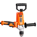 VEVOR urbjmaisītājs, 15,89 mm vadu elektriskais urbjmaisītāja komplekts, 0–750 apgr./min, 3 A maisīšanas urbjmašīna, maisīšanas iekārta ar D veida rokturi urbšanai un maisīšanai, rokas cementa maisītājs barībai, krāsai un cementam