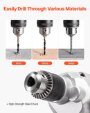 VEVOR urbjmaisītājs, 15,89 mm vadu elektriskais urbjmaisītāja komplekts, 0–750 apgr./min, 3 A maisīšanas urbjmašīna, maisīšanas iekārta ar D veida rokturi urbšanai un maisīšanai, rokas cementa maisītājs barībai, krāsai un cementam